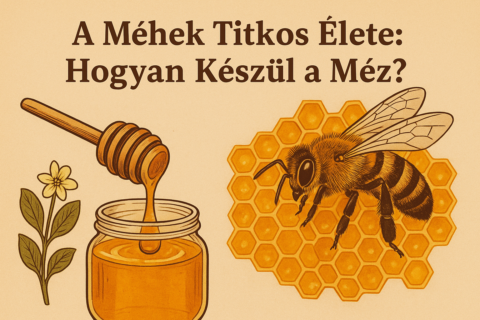 A Méhek Titkos Élete: Hogyan Készül a Méz?